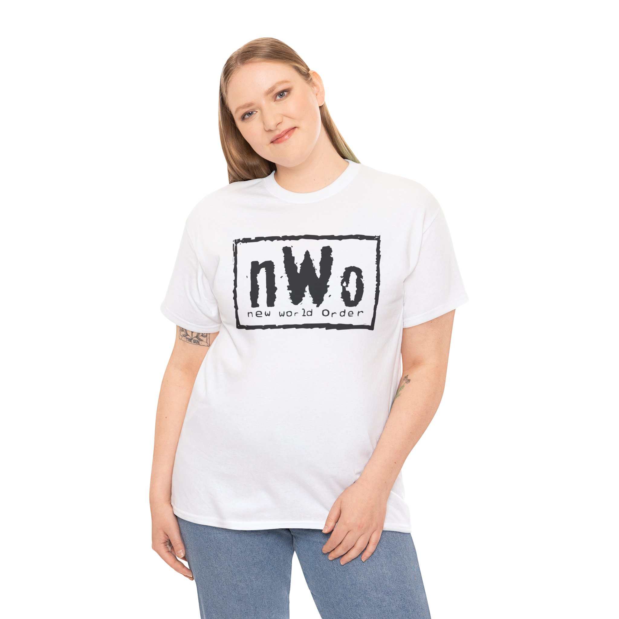 New World Order NWO Unisex Heavy Cotton Tee - Image 13