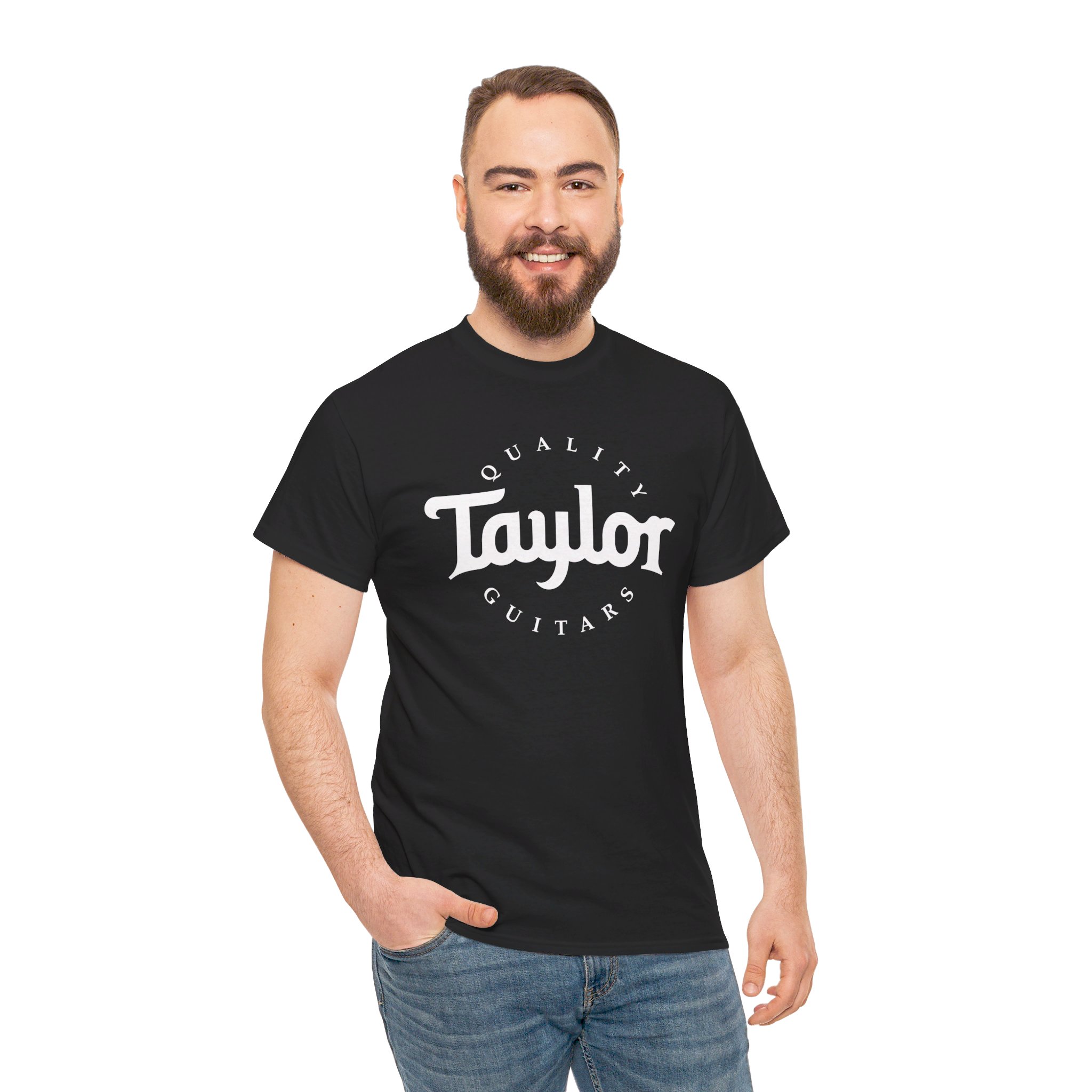 Taylor Guitars Logo Unisex Heavy Cotton Tee - Image 14