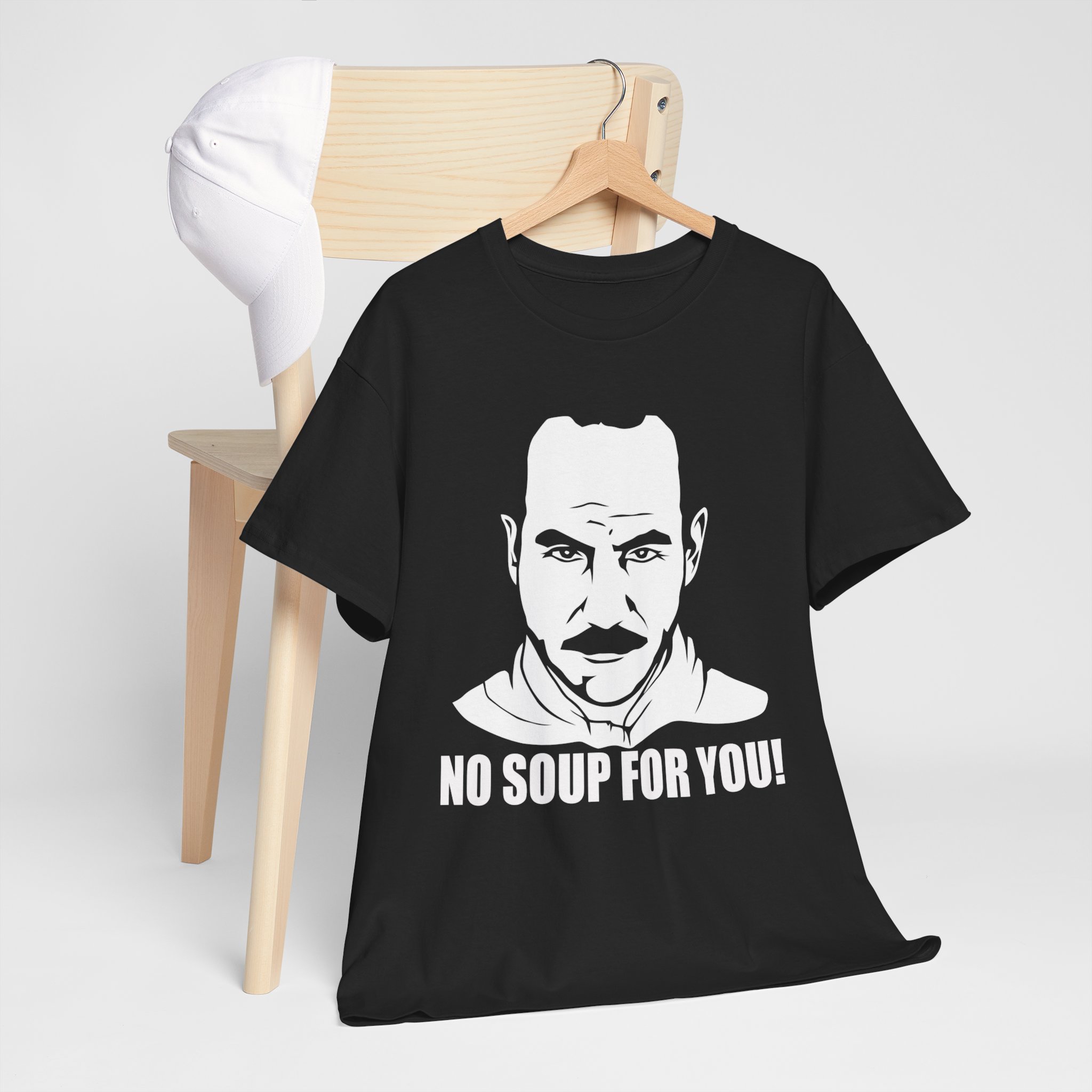 No Soup For You Unisex Heavy Cotton Tee - Image 9