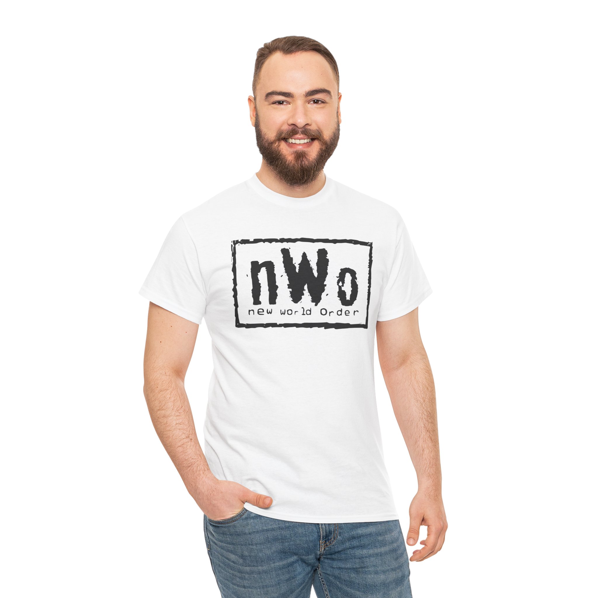 New World Order NWO Unisex Heavy Cotton Tee - Image 14