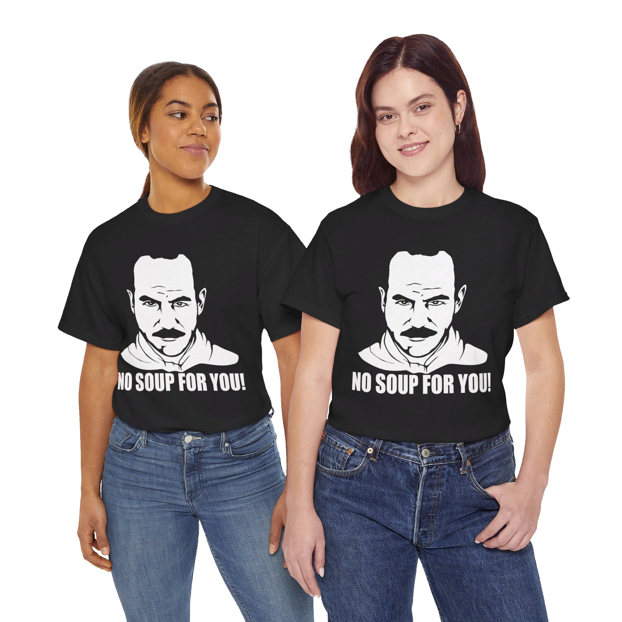 No Soup For You Unisex Heavy Cotton Tee - Image 25