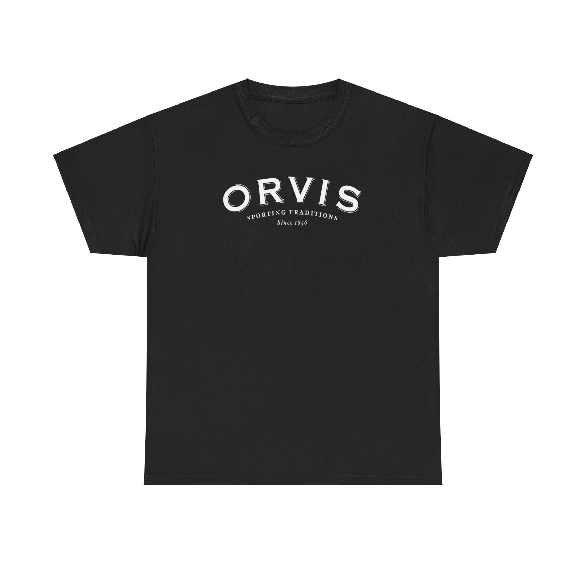 Orvis Logo T-shirt Unisex Heavy Cotton Tee - Image 2