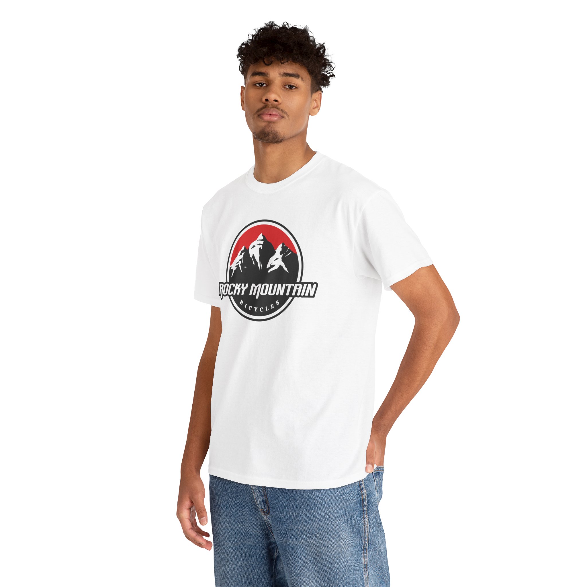 Rocky Mountain Heavy Cotton Tee Unisex - Image 15