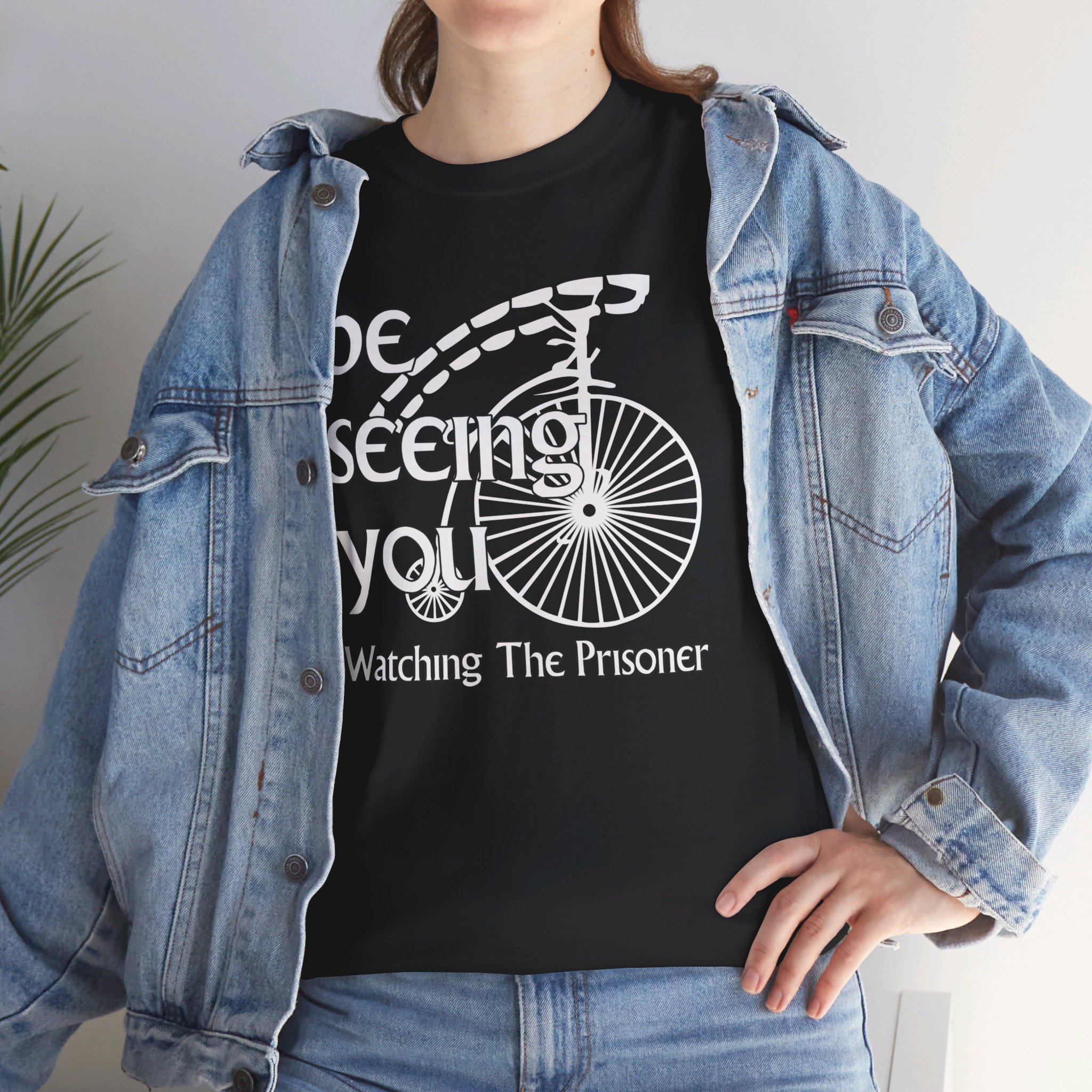 The Prisoner: “Be seeing you!” Unisex Heavy Cotton Tee - Image 24