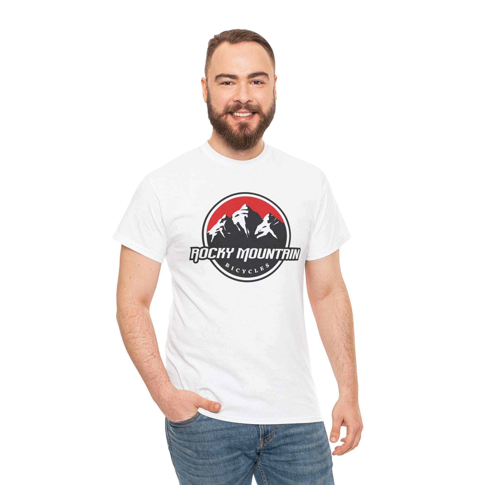 Rocky Mountain Heavy Cotton Tee Unisex - Image 14