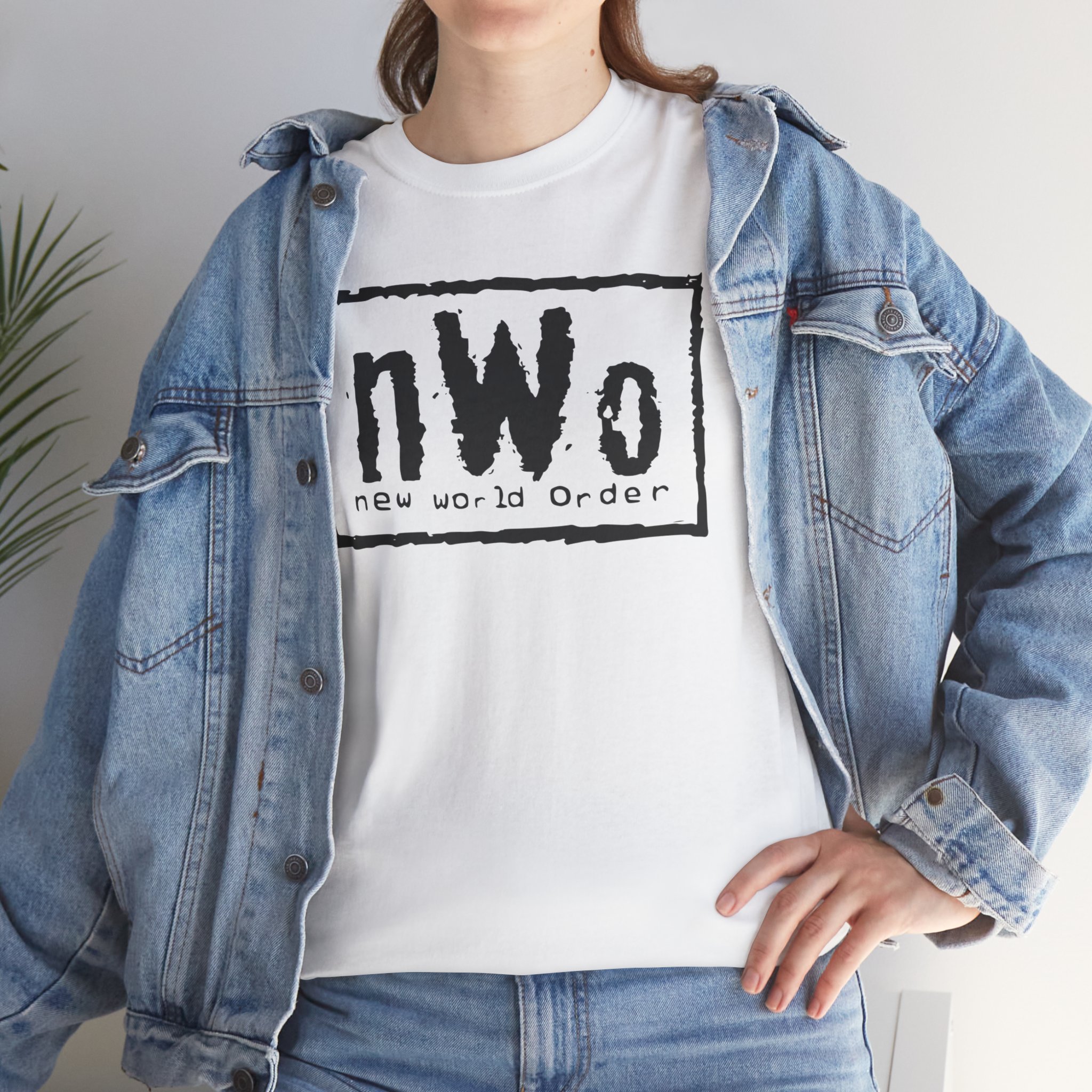 New World Order NWO Unisex Heavy Cotton Tee - Image 24