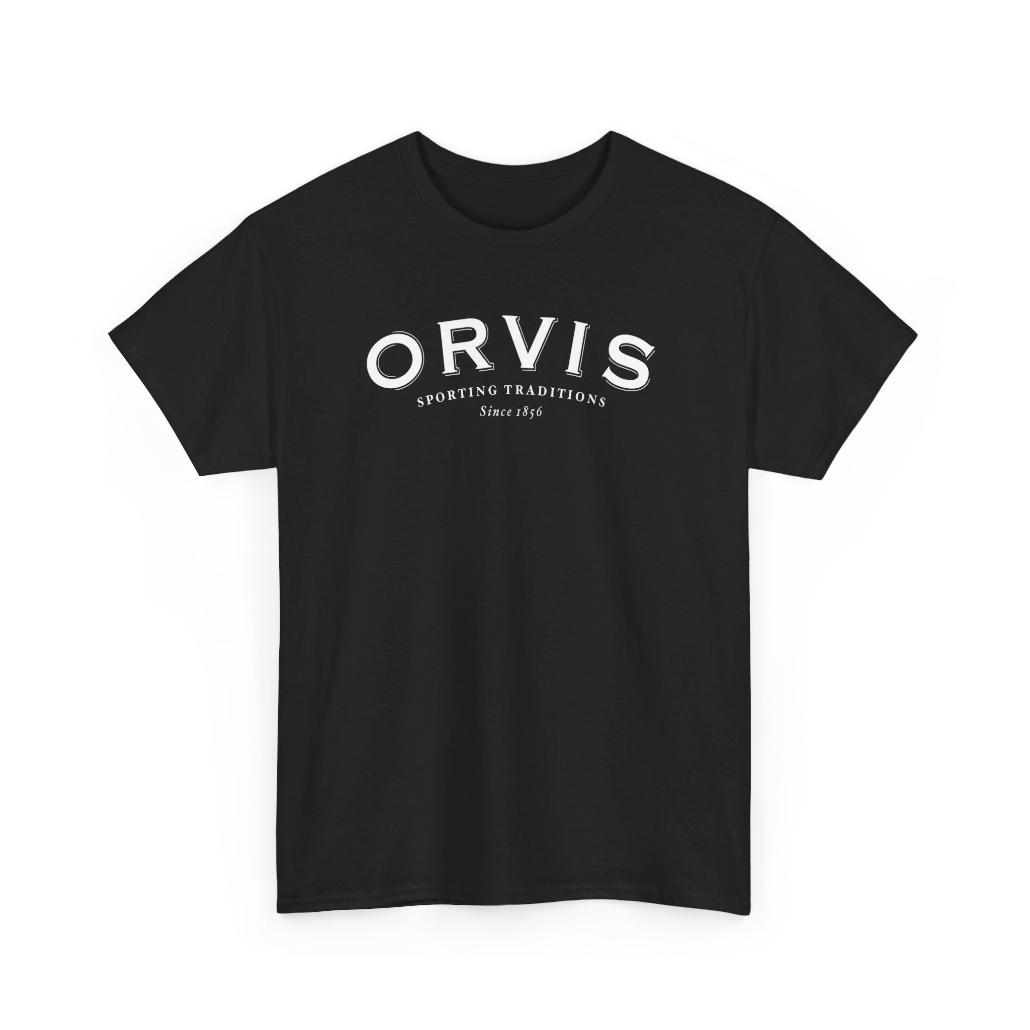 Orvis Logo T-shirt Unisex Heavy Cotton Tee - Image 4