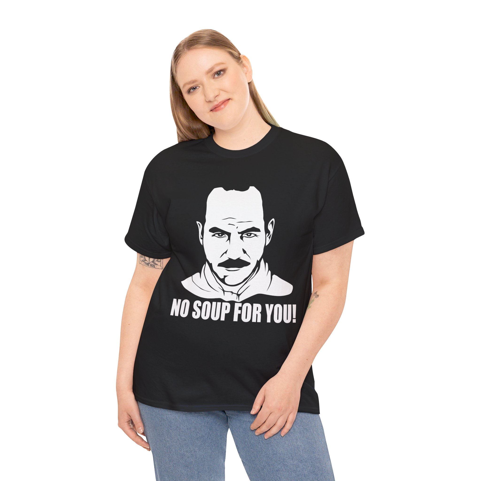 No Soup For You Unisex Heavy Cotton Tee - Image 13