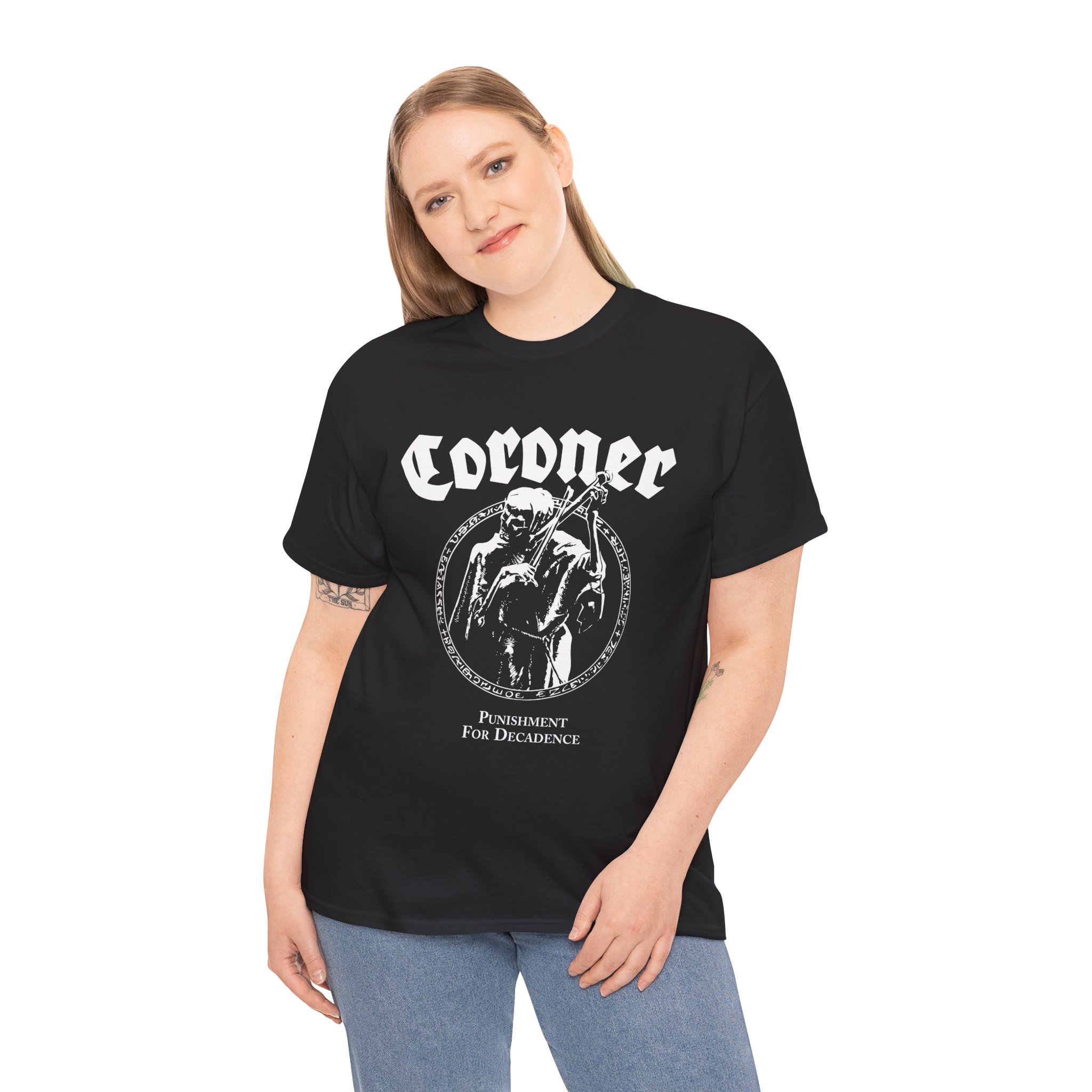 Punishment for Decadence Unisex Heavy Cotton Tee - Image 13