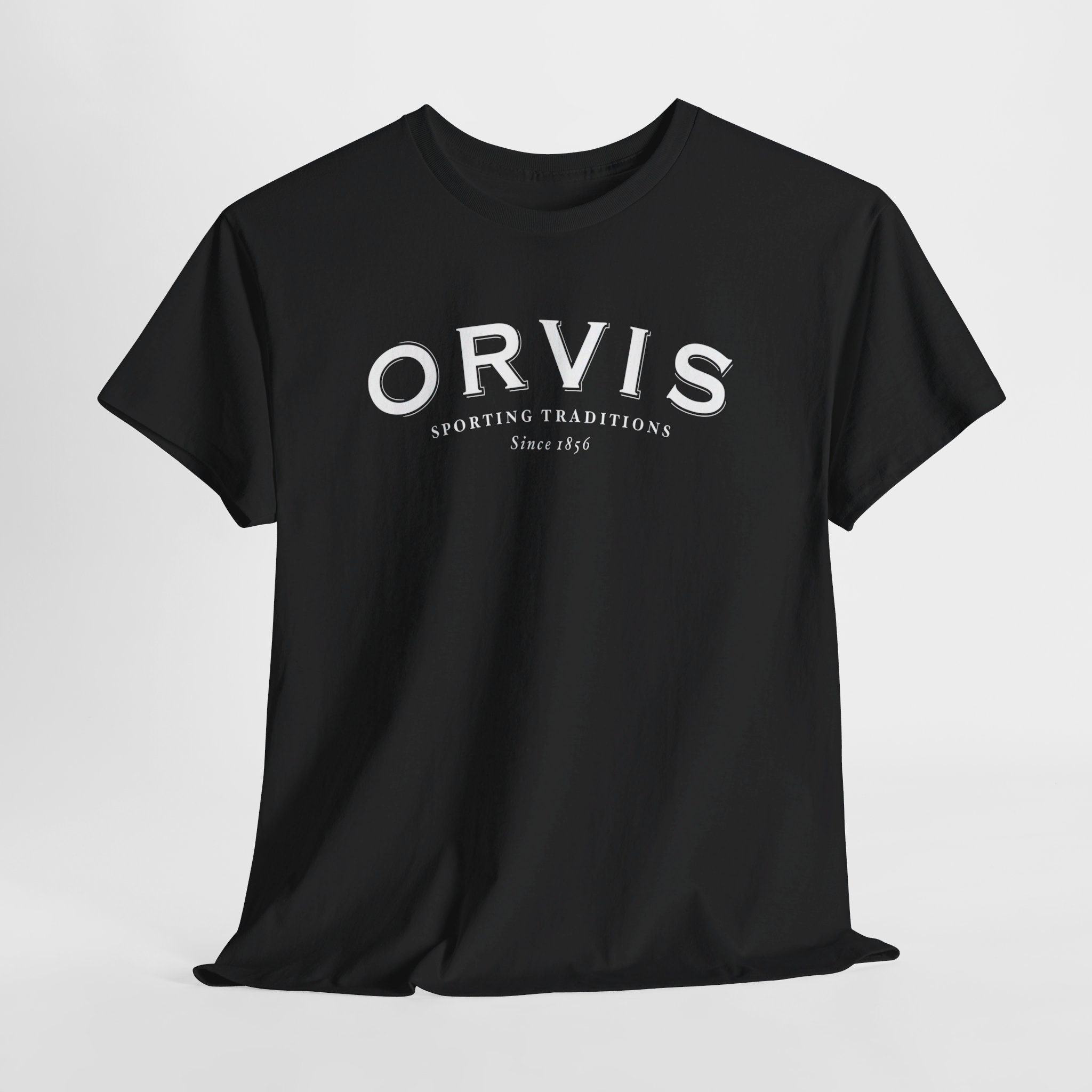 Orvis Logo T-shirt Unisex Heavy Cotton Tee - Image 7