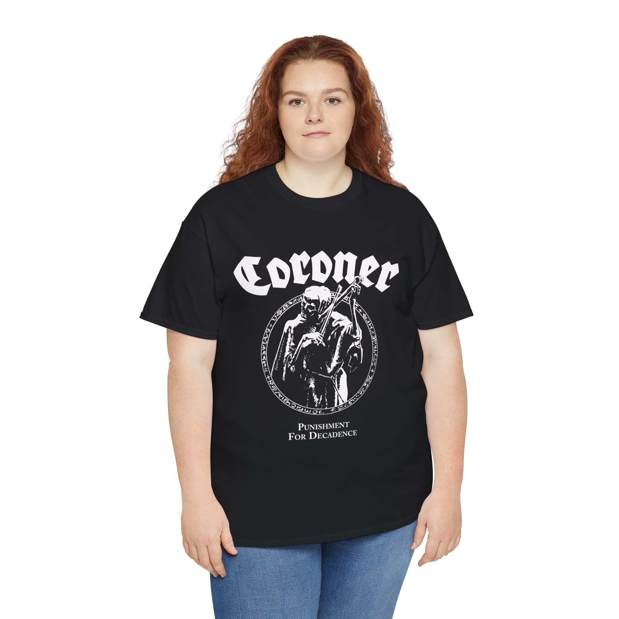 Punishment for Decadence Unisex Heavy Cotton Tee - Image 16