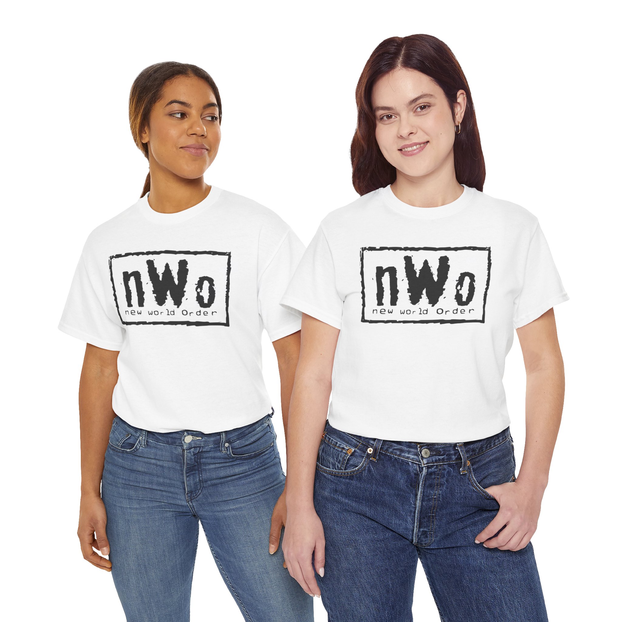 New World Order NWO Unisex Heavy Cotton Tee - Image 25