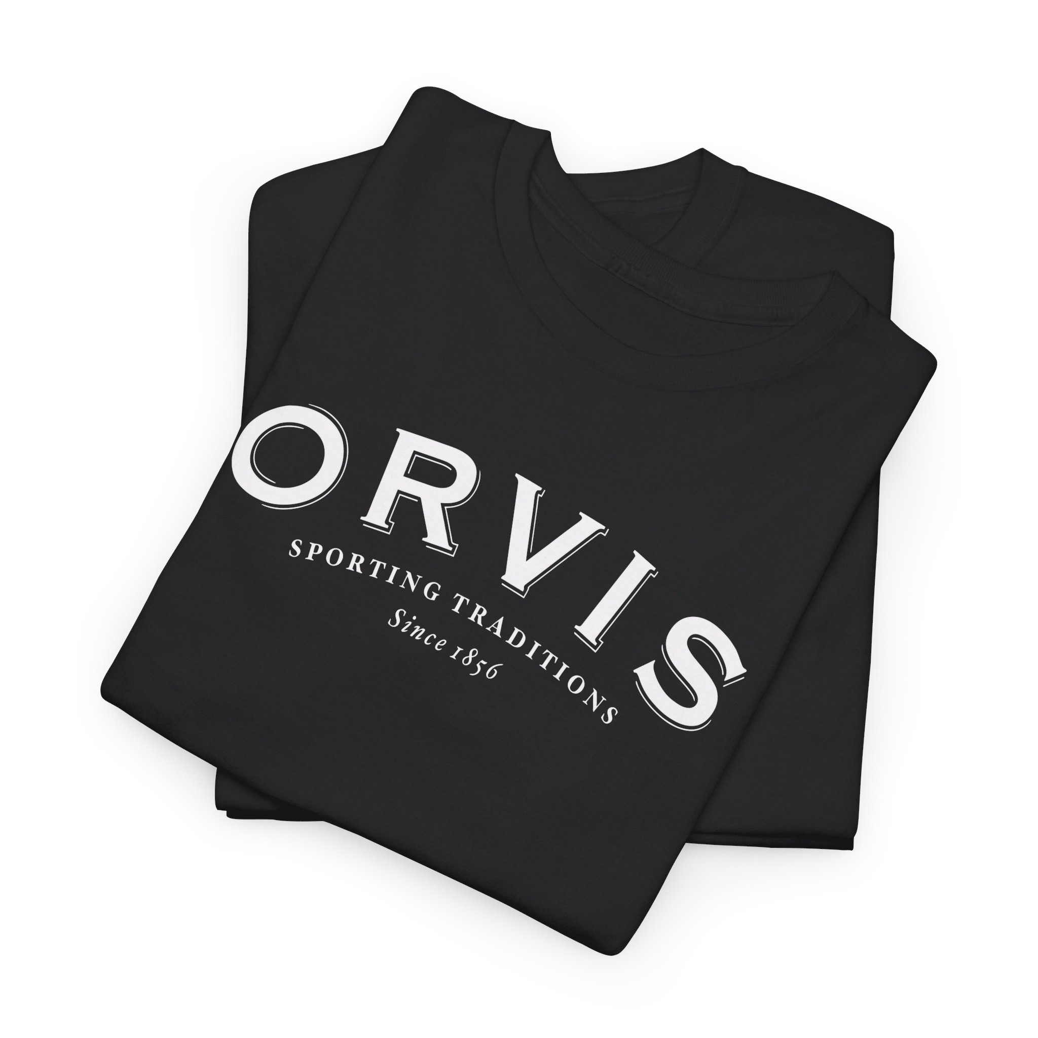 Orvis Logo T-shirt Unisex Heavy Cotton Tee - Image 6