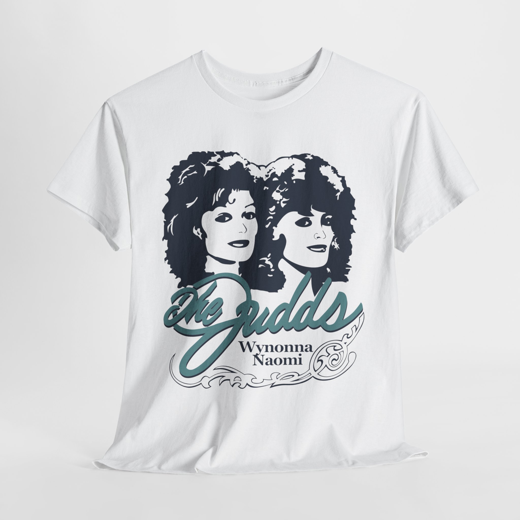 T-Shirt The Judds Wynonna and Naomi Logo Unisex Heavy Cotton Tee - Image 7