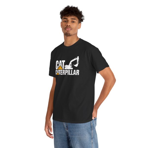 Caterpilar Logo Equipment T-shirt Unisex Heavy Cotton Tee - Image 15