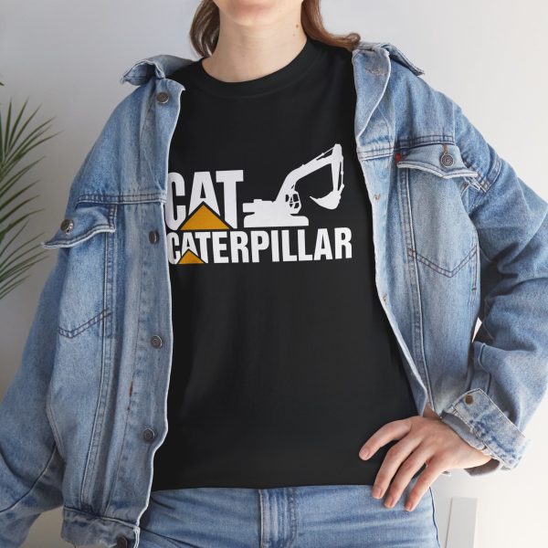 Caterpilar Logo Equipment T-shirt Unisex Heavy Cotton Tee - Image 24