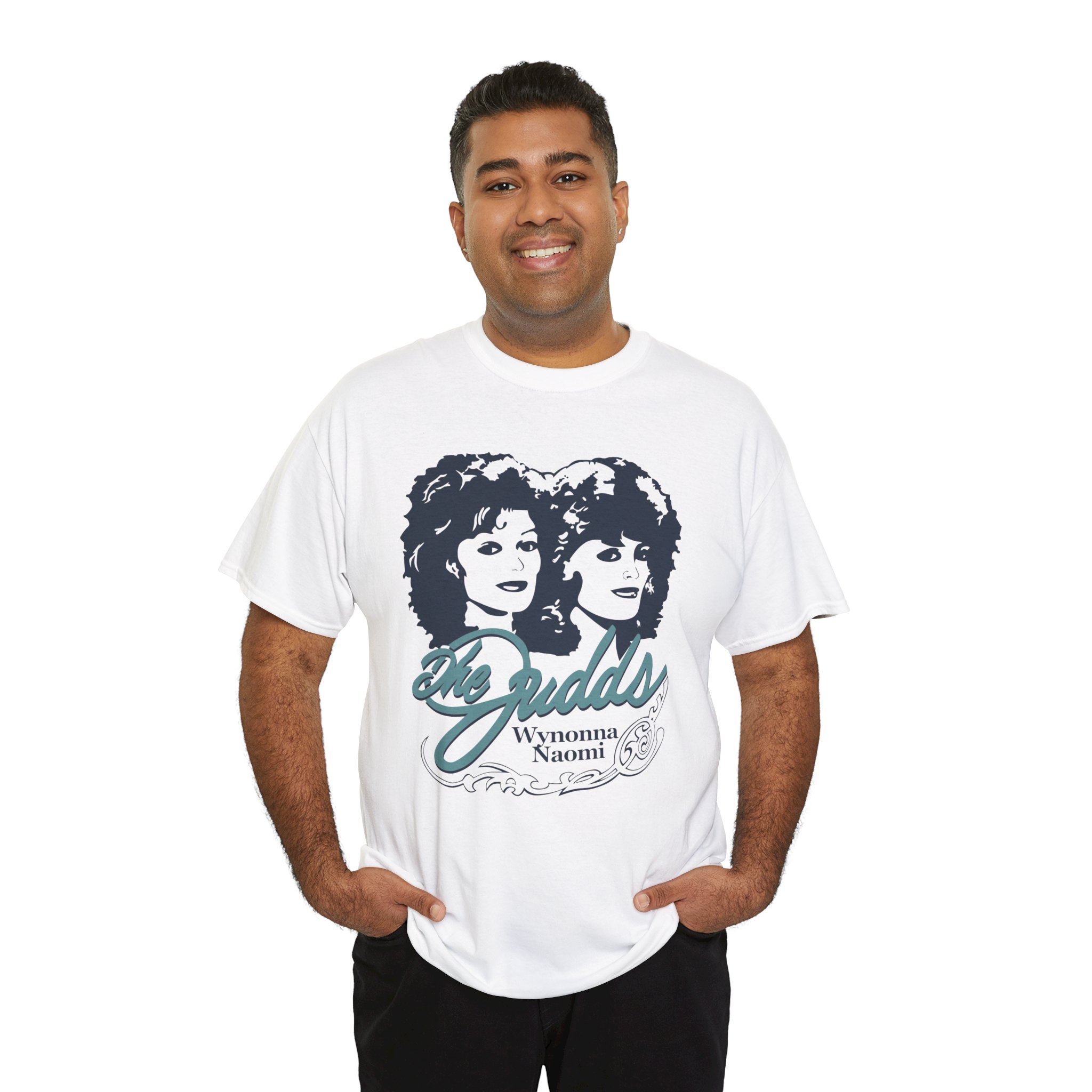 T-Shirt The Judds Wynonna and Naomi Logo Unisex Heavy Cotton Tee - Image 18