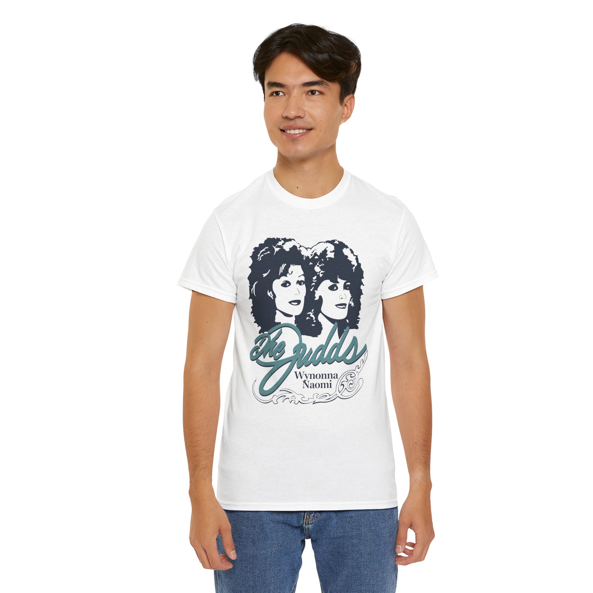 T-Shirt The Judds Wynonna and Naomi Logo Unisex Heavy Cotton Tee - Image 22