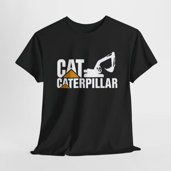 Caterpilar Logo Equipment T-shirt Unisex Heavy Cotton Tee - Image 7