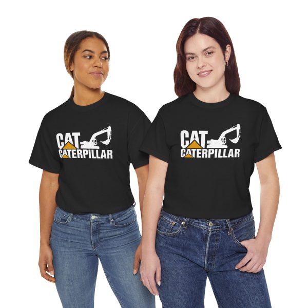 Caterpilar Logo Equipment T-shirt Unisex Heavy Cotton Tee - Image 25