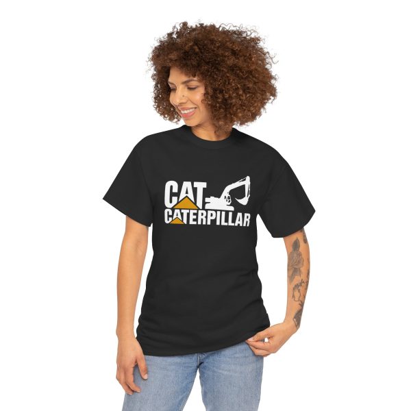 Caterpilar Logo Equipment T-shirt Unisex Heavy Cotton Tee - Image 12