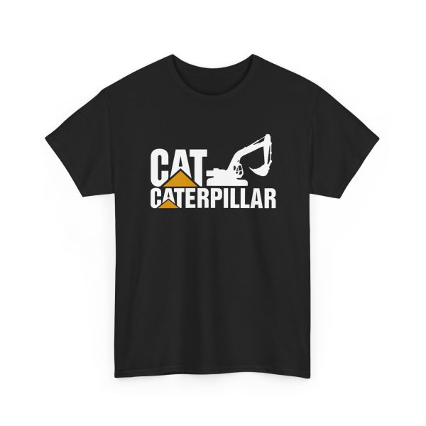 Caterpilar Logo Equipment T-shirt Unisex Heavy Cotton Tee - Image 4