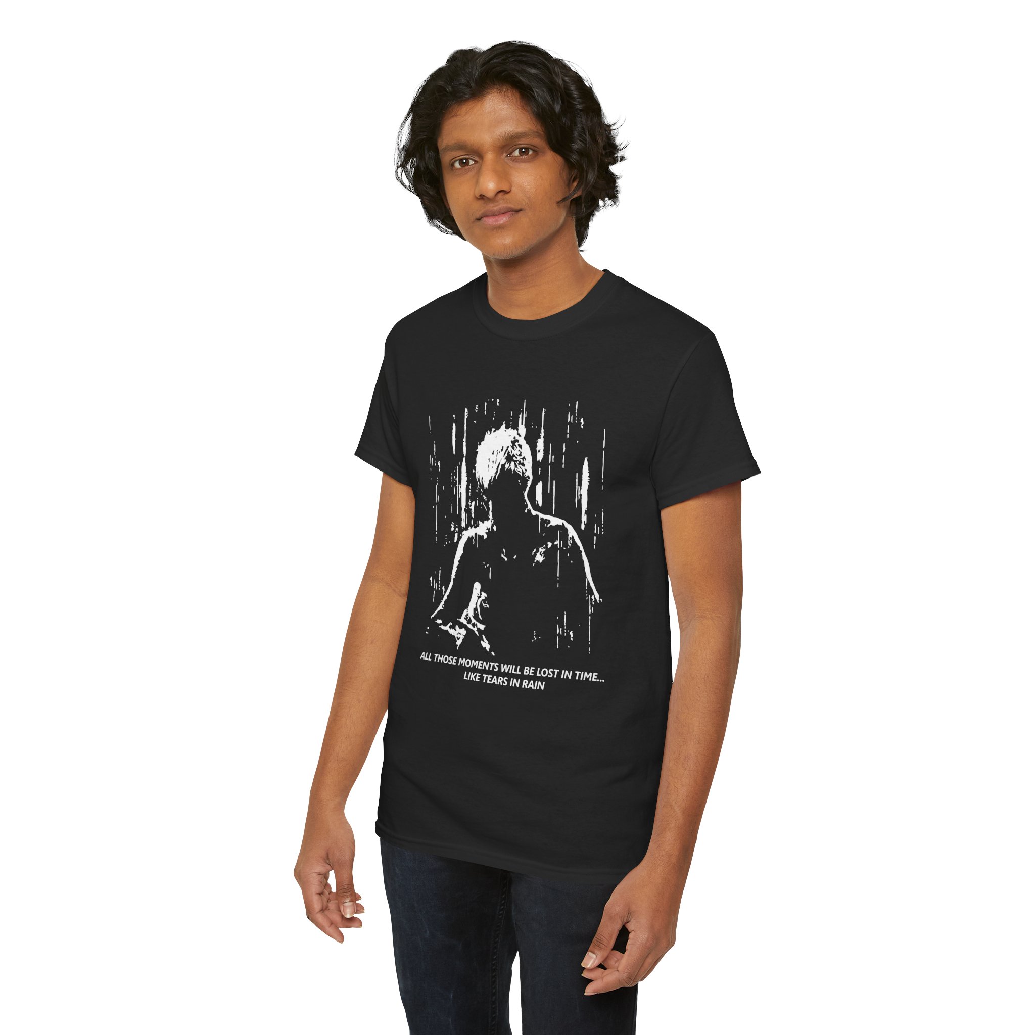All Those Moments Will Be Lost In Time Like Tears In The Rain Unisex Heavy Cotton Tee - Image 20