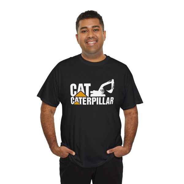 Caterpilar Logo Equipment T-shirt Unisex Heavy Cotton Tee - Image 18