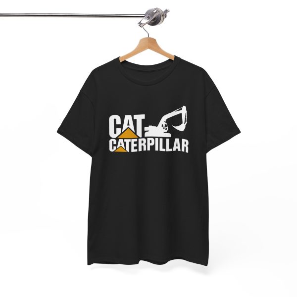 Caterpilar Logo Equipment T-shirt Unisex Heavy Cotton Tee - Image 8