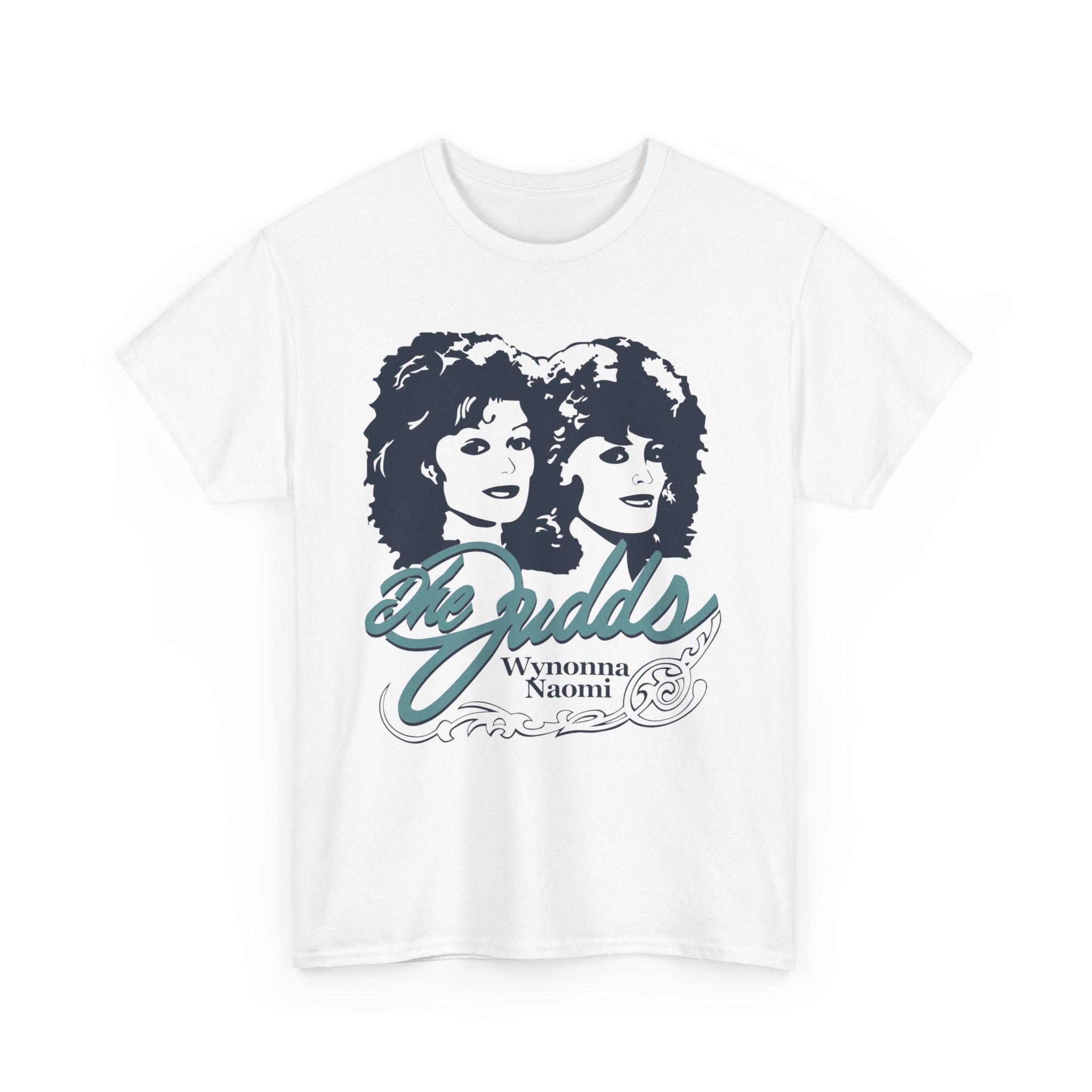 T-Shirt The Judds Wynonna and Naomi Logo Unisex Heavy Cotton Tee - Image 4