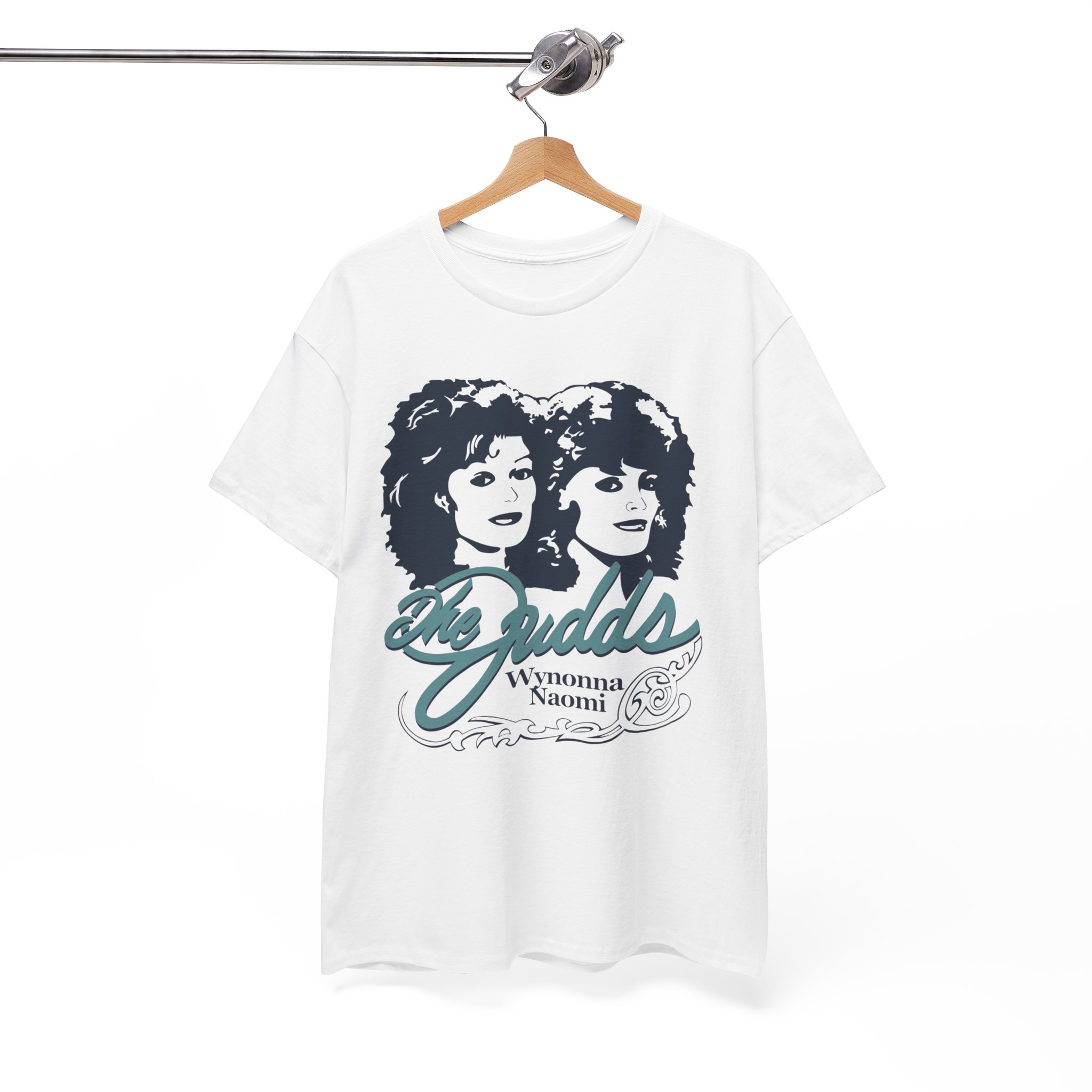 T-Shirt The Judds Wynonna and Naomi Logo Unisex Heavy Cotton Tee - Image 8