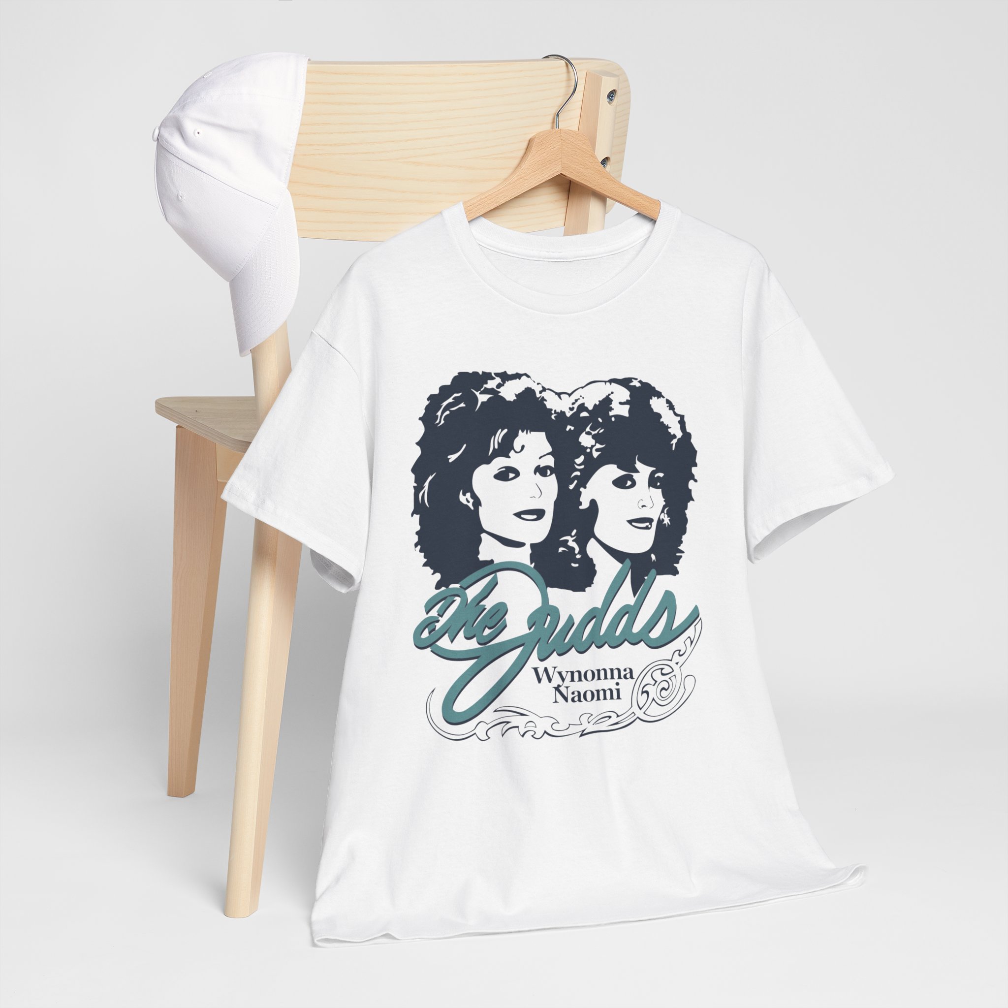 T-Shirt The Judds Wynonna and Naomi Logo Unisex Heavy Cotton Tee - Image 9