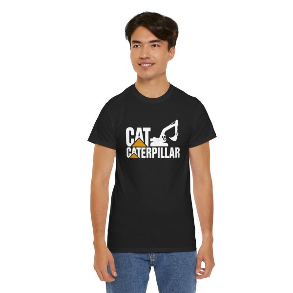 Caterpilar Logo Equipment T-shirt Unisex Heavy Cotton Tee - Image 22