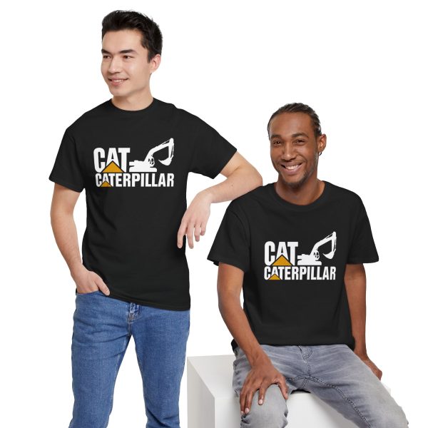 Caterpilar Logo Equipment T-shirt Unisex Heavy Cotton Tee - Image 26