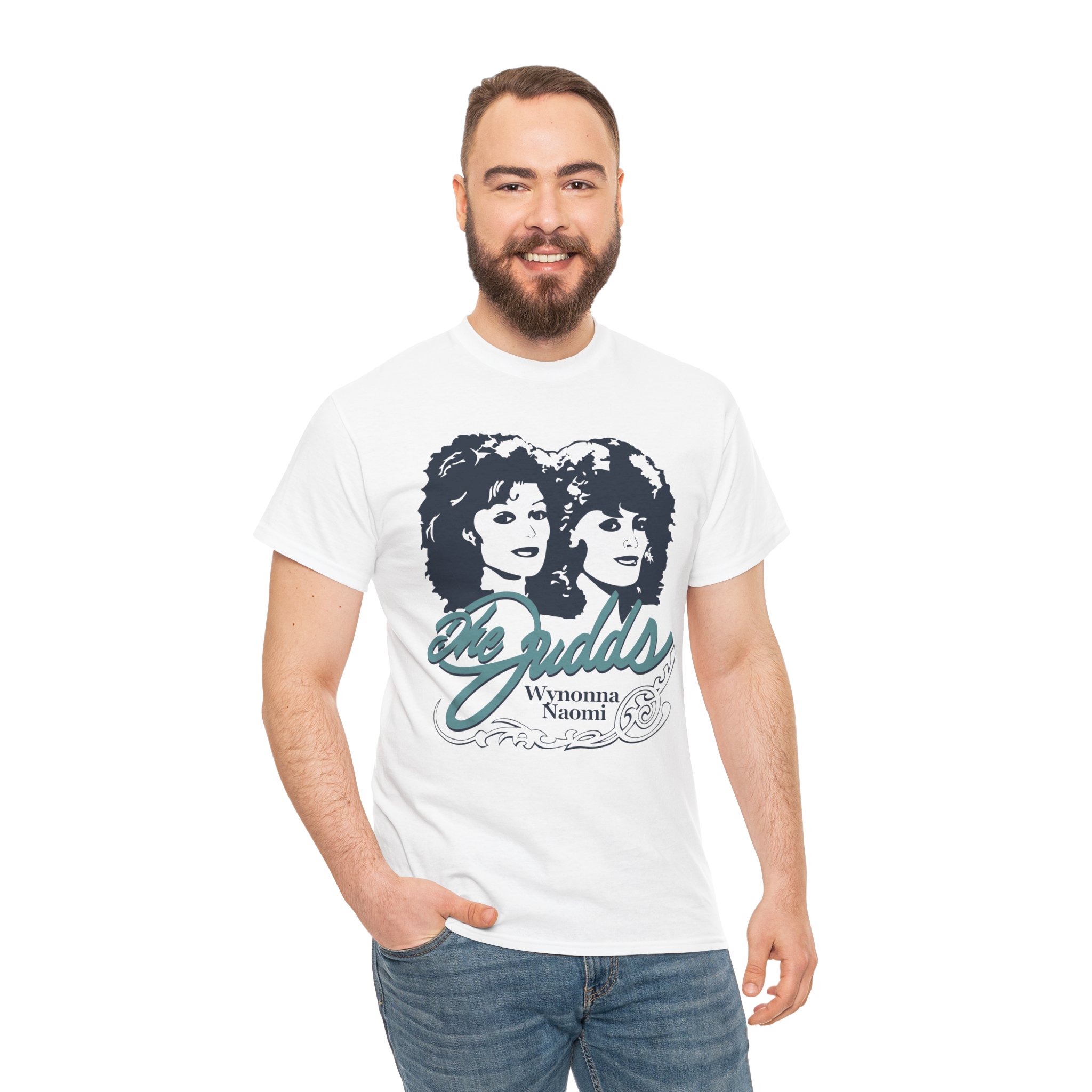 T-Shirt The Judds Wynonna and Naomi Logo Unisex Heavy Cotton Tee - Image 14