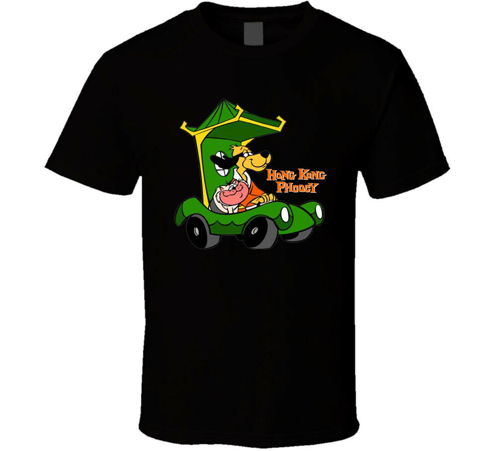 Hong Kong Phooey Hanna-Barbera Tshirt T shirt Unisex Tee cartoon