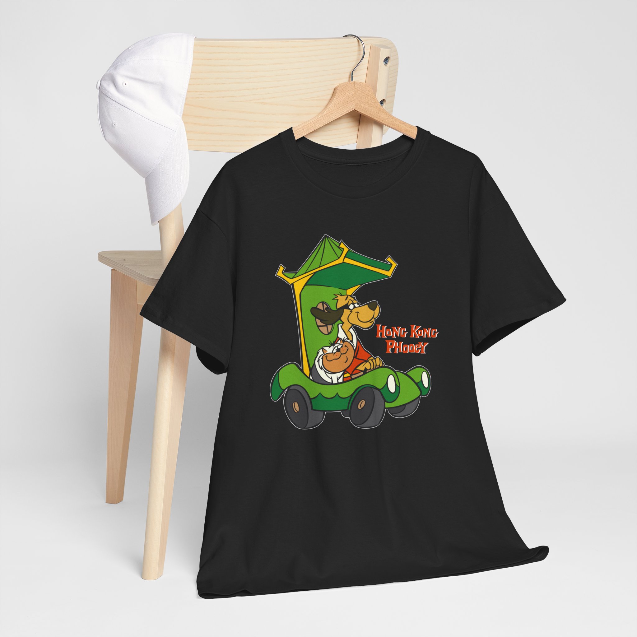 Hong Kong Phooey Hanna-Barbera Tshirt T shirt Unisex Tee cartoon - Image 9