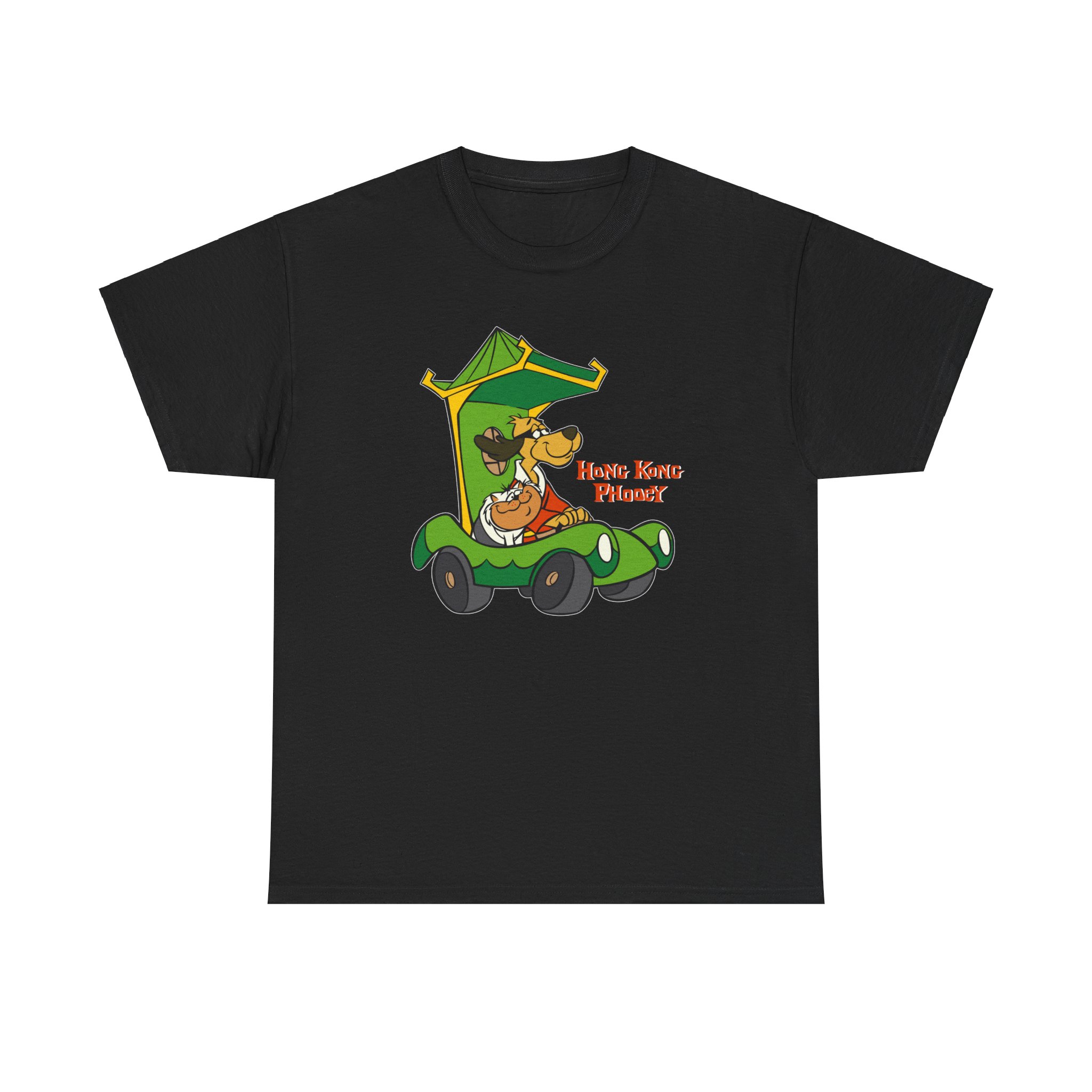 Hong Kong Phooey Hanna-Barbera Tshirt T shirt Unisex Tee cartoon - Image 2