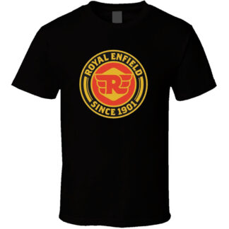 Royal Enfield Cycle Sport Motorcycle Logo Tee T-Shirt