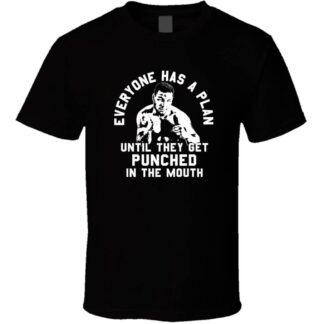 Boxing everyone has a Plan Punch Mike Tyson Tee T Shirt