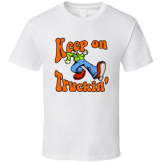 Tee Keep On Truckin' Robert Crumb Graphic T-Shirt