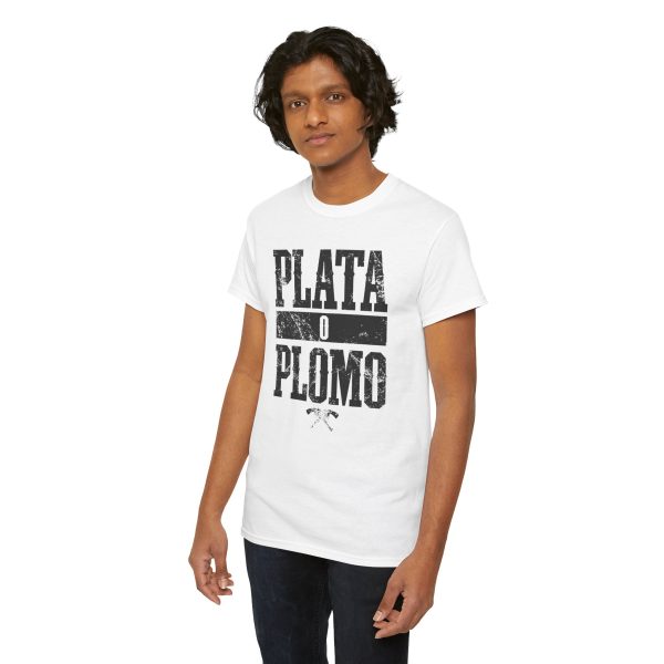 Plata o Plomo Logo Pablo escobar Pablo Escobar Tee T-Shirt - Image 2