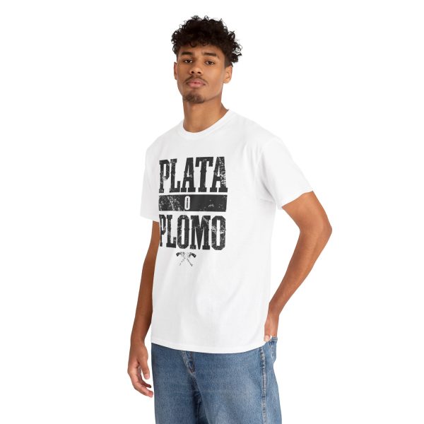 Plata o Plomo Logo Pablo escobar Pablo Escobar Tee T-Shirt - Image 7