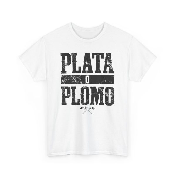 Plata o Plomo Logo Pablo escobar Pablo Escobar Tee T-Shirt - Image 6