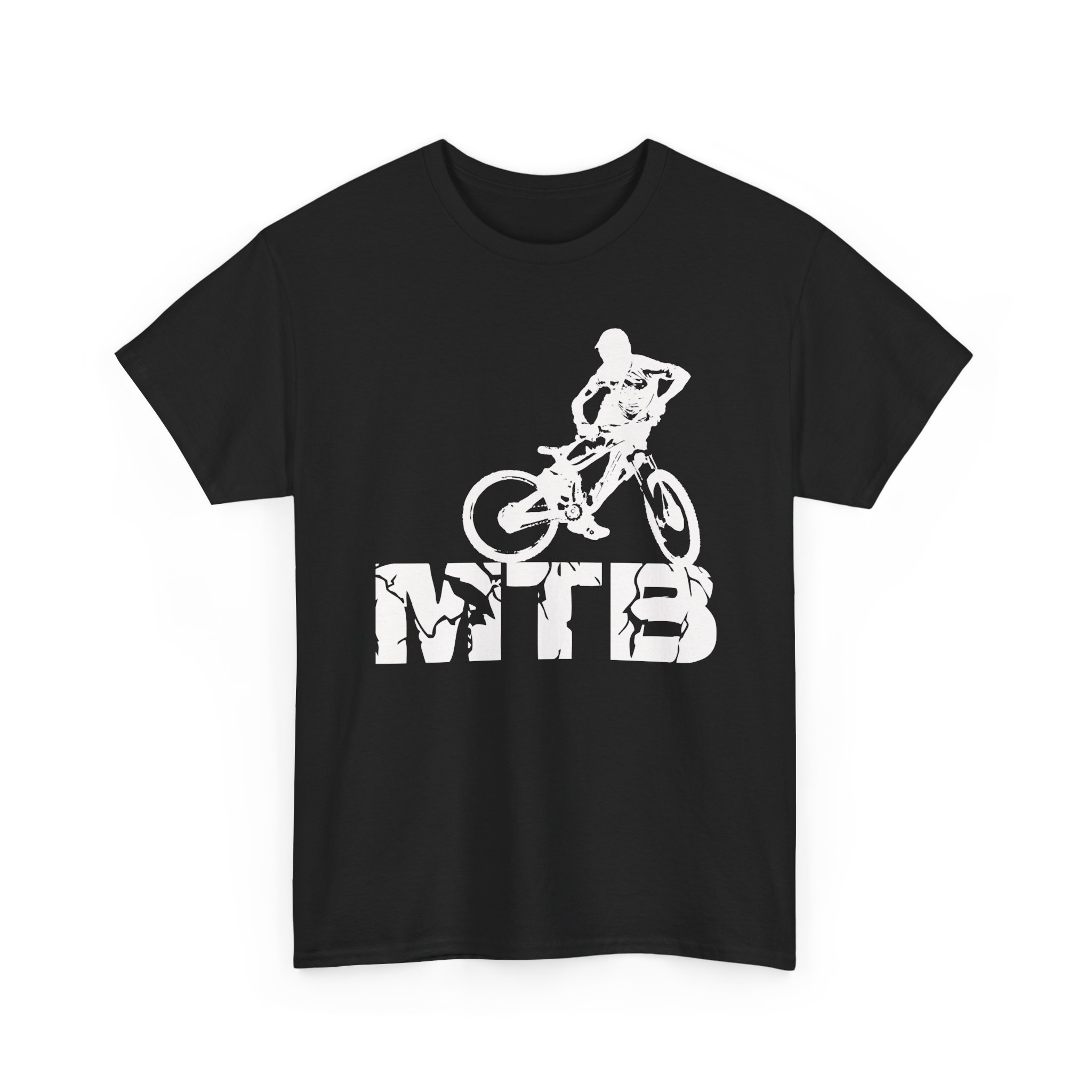Mountain Bike Logo MTB Tee Bicycle T shirt - Image 2