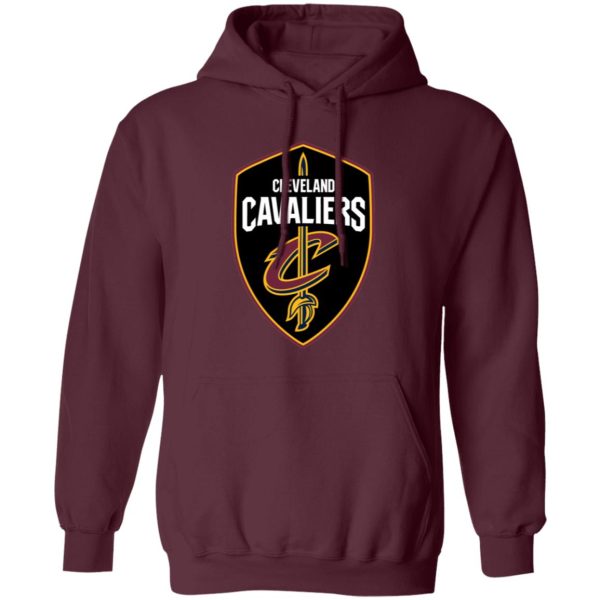 Cleveland Cavaliers Basketball  Unisex Sizing Blend Material Pullover Hoodie - Image 8