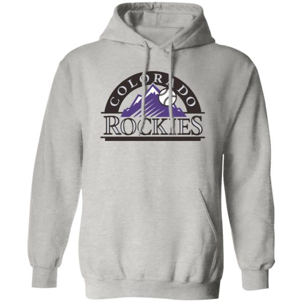 Colorado Rockies Baseball  Unisex Sizing Blend Material Pullover Hoodie