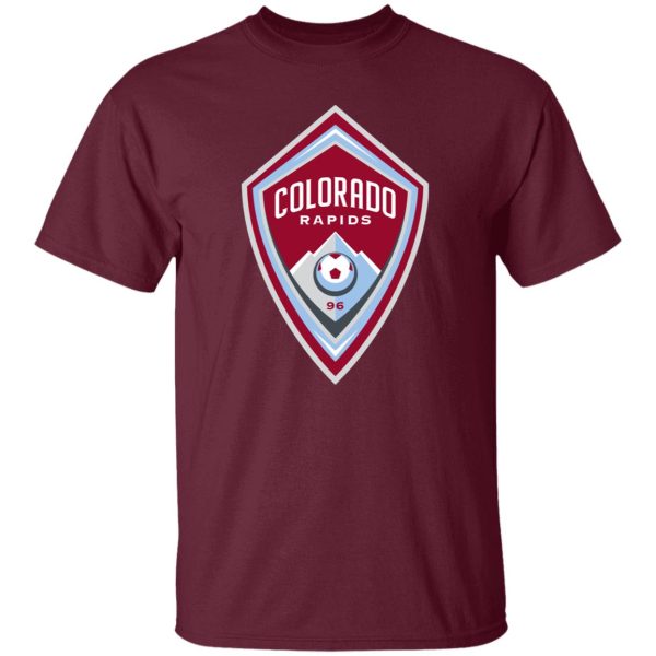 Colorado Rapids  Soccer Unisex Cotton. T-Shirt - Image 7