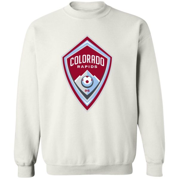 Colorado Rapids  Soccer Unisex Sizing Blend Material Gildan Crewneck Pullover Sweatshirt - Image 3