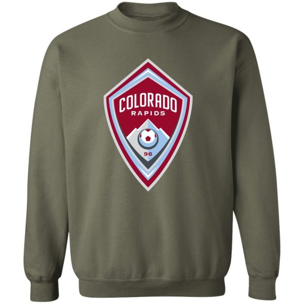 Colorado Rapids  Soccer Unisex Sizing Blend Material Gildan Crewneck Pullover Sweatshirt - Image 7